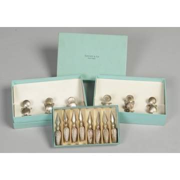  Tiffany & Co. place card holders & corn cob holders