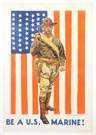 "Be A U.S. Marine!" Poster