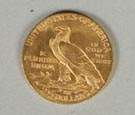 1908 Liberty Gold CoinTwo & a Half Dollar Coin