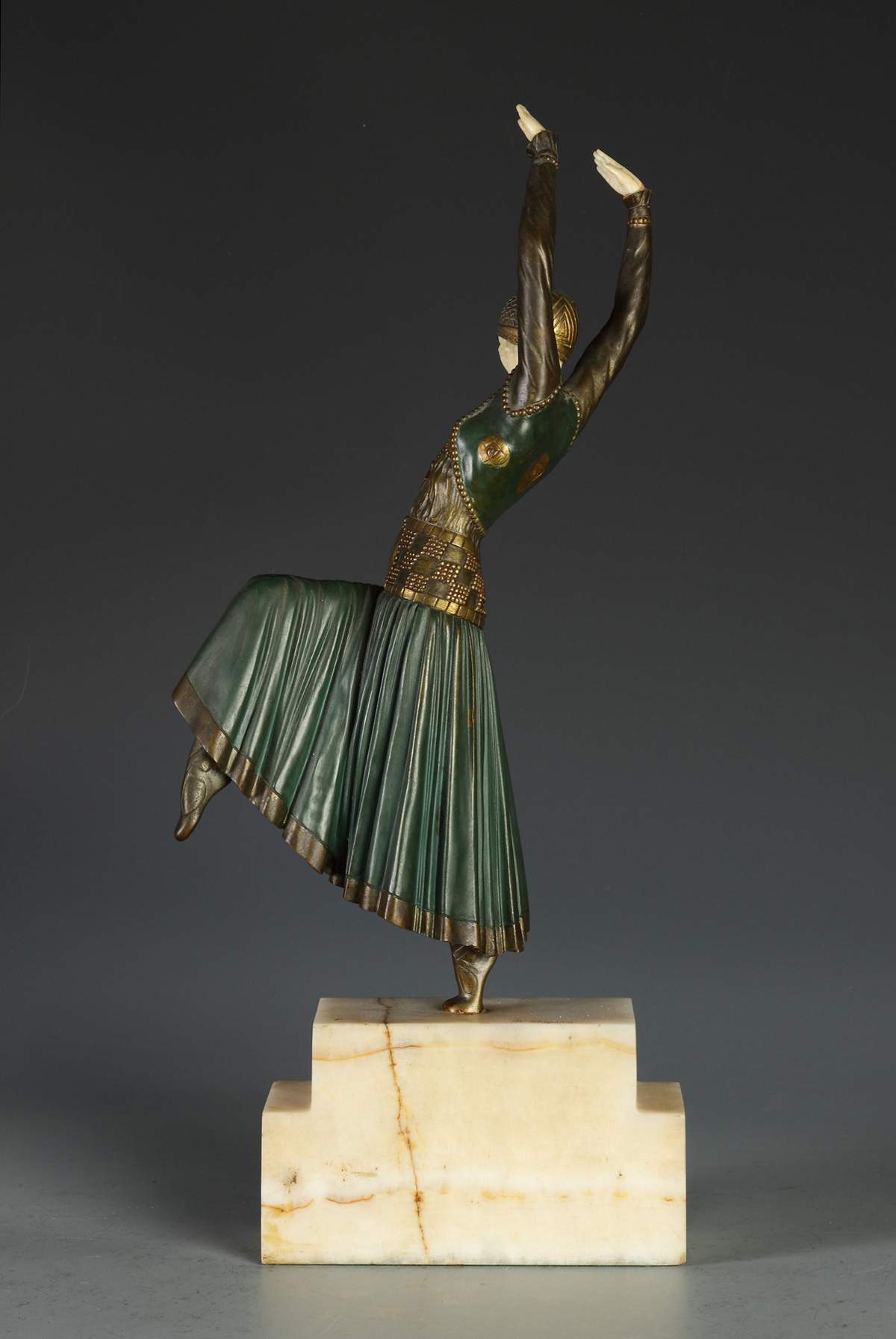 Dimitri Chiparus Dimitri Chiparus (1886-1947) Art Deco Dancer | Cottone Auctions
