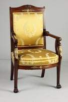 French Empire Armchair 