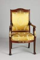 French Empire Armchair 