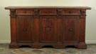 18th Cent. Italian Carved Walnut Sideboard