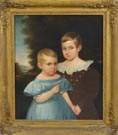 Early 19th Cent. Portrait of Hill Children
