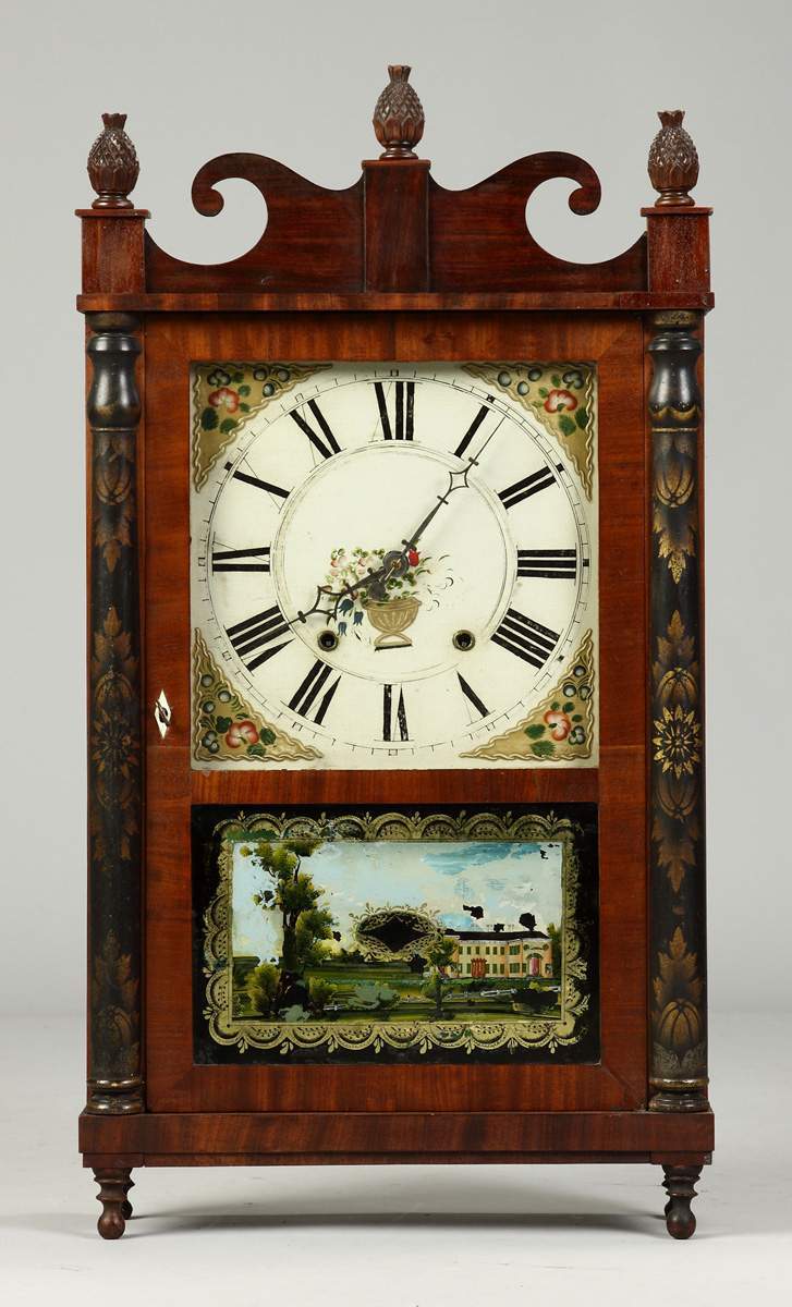 Jerome's & Darrow, Bristol, CT, Jester Top Shelf Clock Cottone Auctions