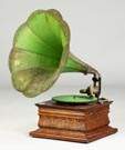Rare Pressed Cabinet European Gramophone