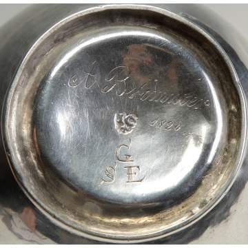 Fine and Rare Silver Spout Cup, John Coney (Boston, 1655-1722) 