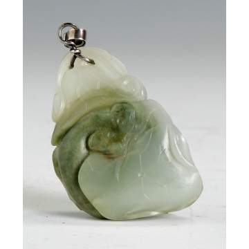 Carved Jade Pendant