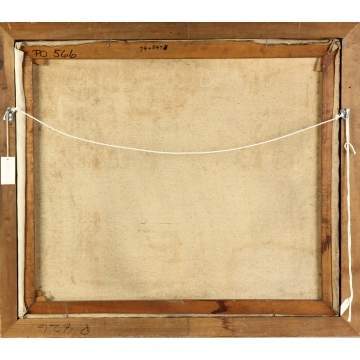 Walter Thomas Sacks (American, 1901-1961) Harbor scene