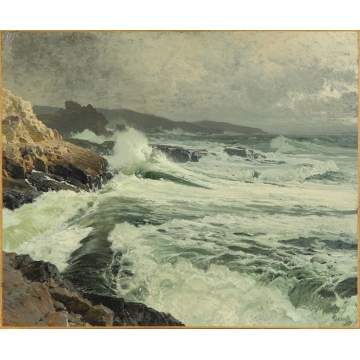 Frederick Judd Waugh (American, 1861-1940) "Great Manan Coast"