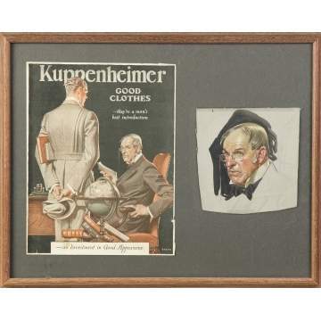 Joseph C. Leyendecker (American, 1874-1951) "Kuppenheimer Clothes"