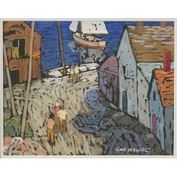 Carl William Peters (American, 1897-1980)  Rockport