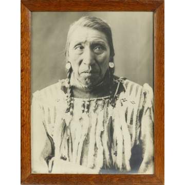 Group of 8 Photos by F.R. Meyers, Buffalo, NY, of the Blackfoot Tribe of Montana