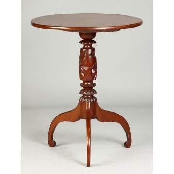 NY Cherry Tilt Top Candle Stand
