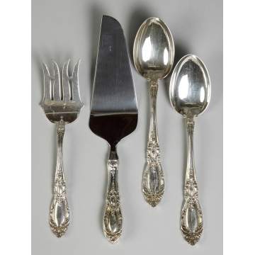 Towle Sterling Silver Flatware - King Richard Pattern, Service for 12