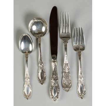 Towle Sterling Silver Flatware - King Richard Pattern, Service for 12
