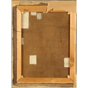 Eduard von Grützner (German, 1846-1925) Card game w/Friar