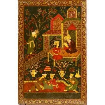 Persian Illuminated Book Cover