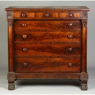 Empire Mahogany Chest 