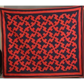 Red & Blue Quilt