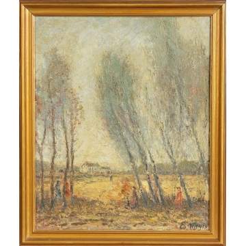 Ernest Frederick Meyer (American, 1863 - 1952) Landscape