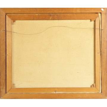 Walter Thomas Sacks (American, 1901-1961) Harbor Scene