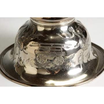 1858 Presentation Fireman's Parade Horn