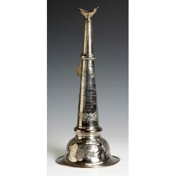 1858 Presentation Fireman's Parade Horn