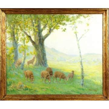 Seth C. Jones (Rochester, NY, 1853-1932)"The Peaceful Pasture"