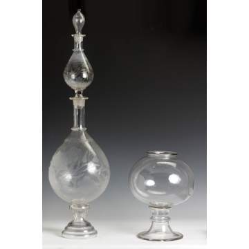 Apothecary Jar & Leech Jar