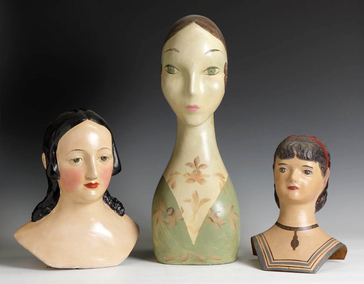 Paper Mache & Plaster Displays Cottone Auctions