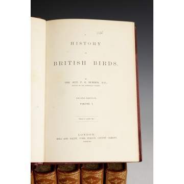 "History of British Birds" Vol. I-VI