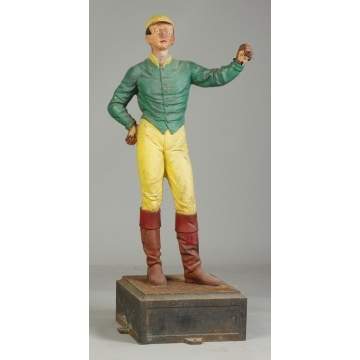 19th Cent. Cast Iron Hitching Post