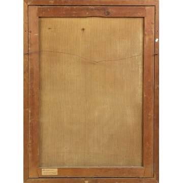 19th Cent. Double Portrait of 2 Children