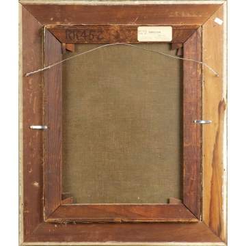 Roswell Morse Shurtleff  (New Hampshire, 1838-1915) Forest trail w/cows