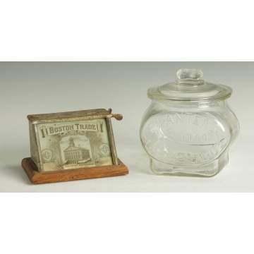 Cigar Cutter & Planter's Jar