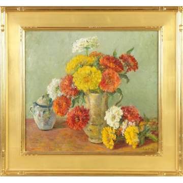 Olive Parker Black (New York, 1868-1948) Floral Still Life
