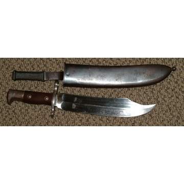 Unusual US Bowie Knife Bayonet
