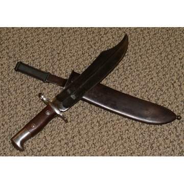 Unusual US Bowie Knife Bayonet