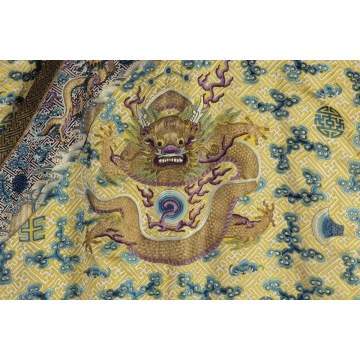 Fine Chinese Imperial Silk Court Robe