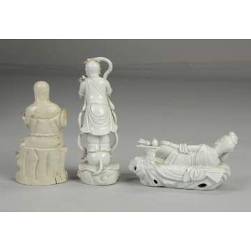 Chinese Blanc de Chine Figures