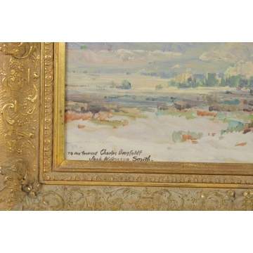 Jack Wilkinson Smith (American, 1873-1949) "Desert Near Palm Springs, Calif."