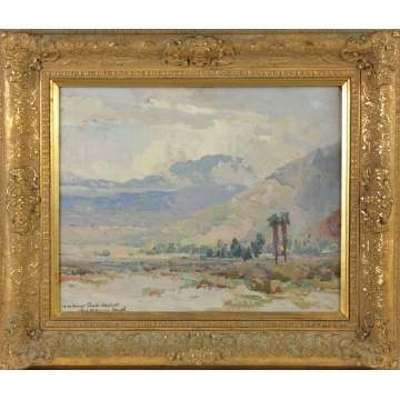 Jack Wilkinson Smith (American, 1873-1949) "Desert Near Palm Springs, Calif."