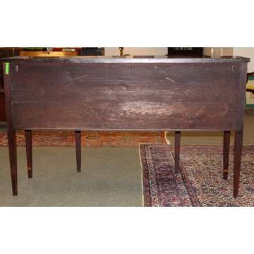 Fine NY/New England Hepplewhite Serpentine Front Sideboard