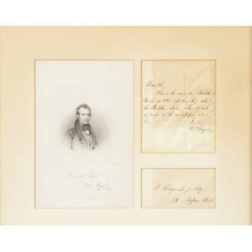 Sgn. William Cullen Bryant Letter 