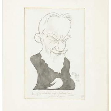 George Bernard Shaw Caricature 