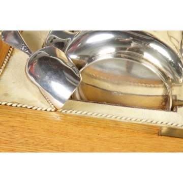 Russian Sterling Silver Tea & Coffee Set