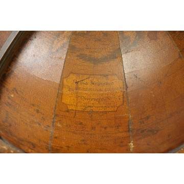 Pair of Table Globes by Newton & Son