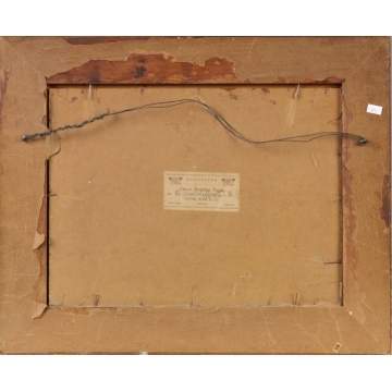 Charles Paul Gruppe (American, 1860-1940) "The Wood Chopper"