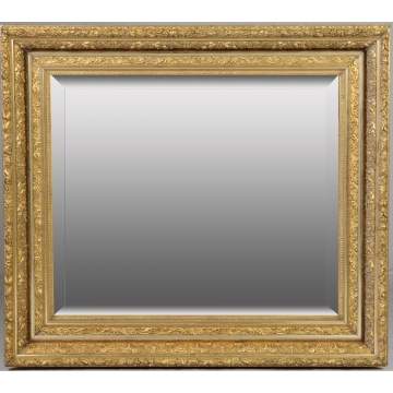 Giltwood Beveled Mirror
